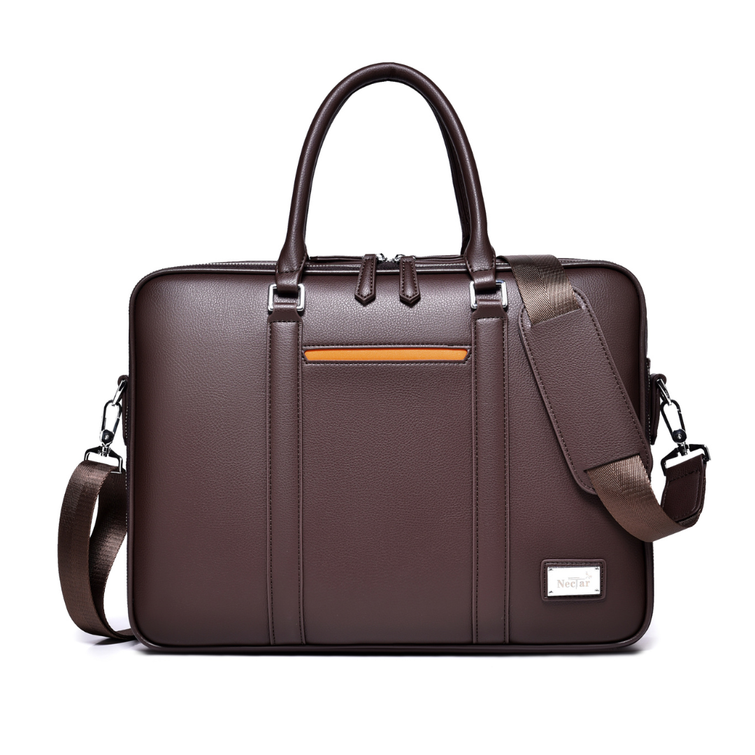 The ApexSync Leather Briefcase – NectarHQ The ApexSync Leather Briefcase – NectarHQ