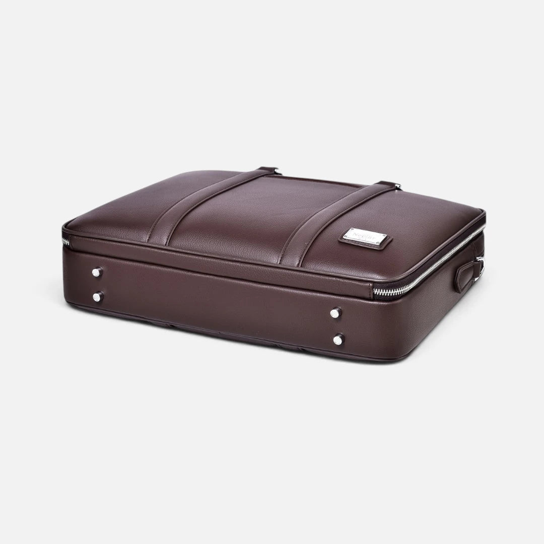 The ApexSync Leather Briefcase – NectarHQ The ApexSync Leather Briefcase – NectarHQ