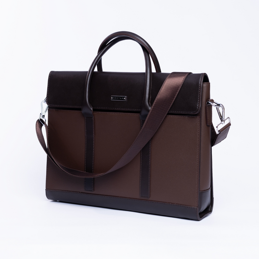 The Mesh Leather Professional Panache Laptop Bag
