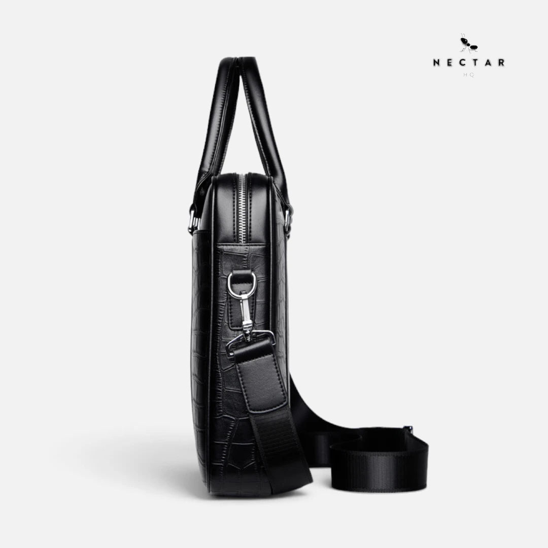 The Haute Black Dulcet Laptop Bag