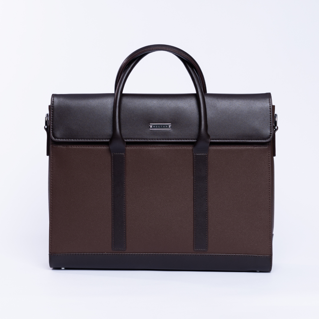 The Mesh Leather Professional Panache Laptop Bag