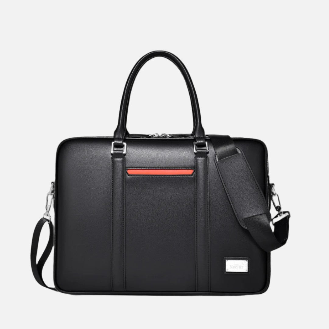 The ApexSync Leather Briefcase