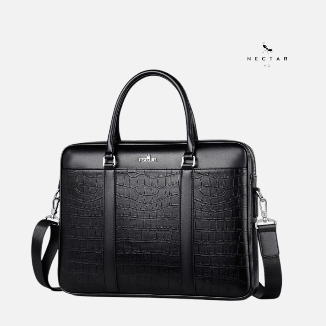 The Haute Black Dulcet Laptop Bag