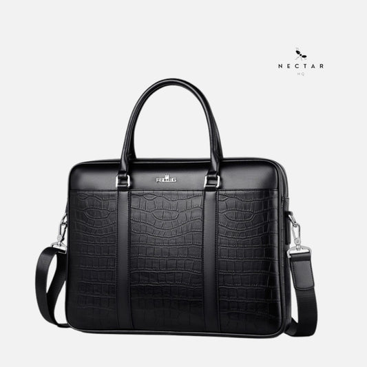 The Haute Black Dulcet Laptop Bag