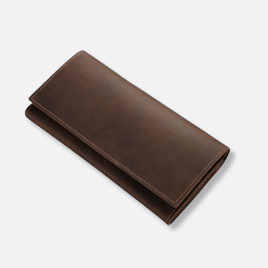 The Tri-Fold Regal Leather Purse