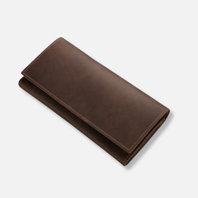 The Tri-Fold Regal Leather Purse
